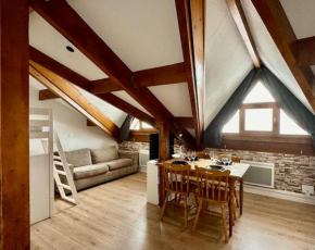 Studio au pied des pistes avec vue sur la vallée
